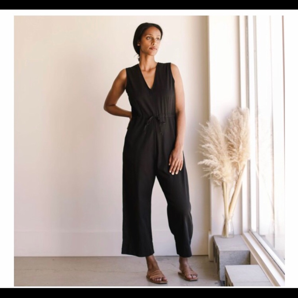 Black Ali Golden Jumpsuit